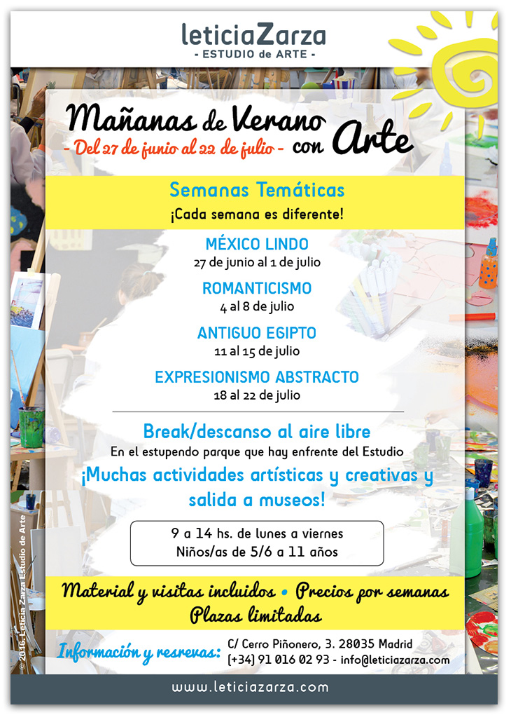 Mañanas de verano con Arte 2016