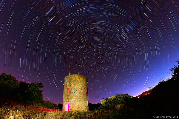 Startrails, 2014. Fotografía de Antonio Peña