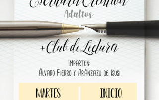 ESCRITURA CREATIVA Y CLUB DE LECTURA