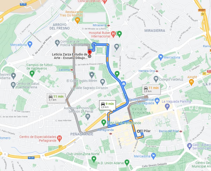 Desde el Barrio del Pilar