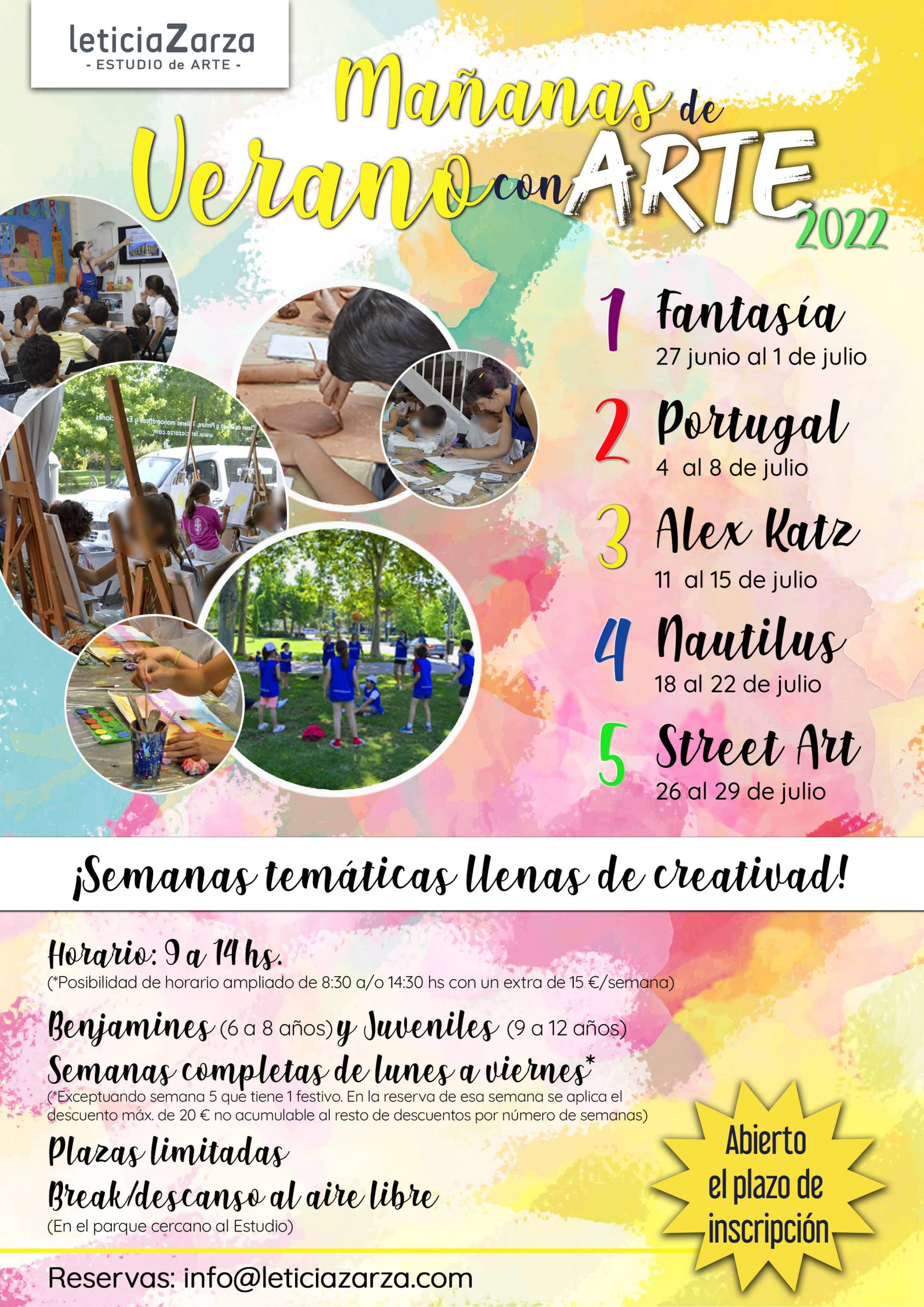 2022_MDVA-c Ya está aquí nuestro programa de MAÑANAS DE VERANO 🌞CON ARTE 2022❣️