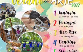Ya está aquí nuestro programa de MAÑANAS DE VERANO 🌞CON ARTE 2022❣️