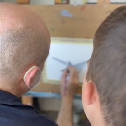 ¡Qué mejor manera de aprender a pintar con óleo del natural o #stilllife!