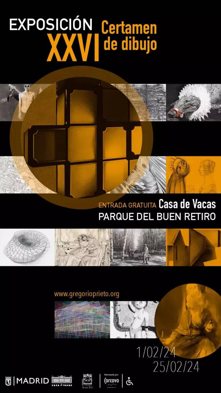Cartel_XXVI_Certamen_dibujo_Gregorio_Prieto_2023