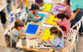 ✨¡Nuestros pequeños artistas de INFANTIL, con tan solo 5 y 6 años, nos demuestran que las artes plásticas son una poderosa herramienta para el desarrollo creativo y emocional! 🎨👶