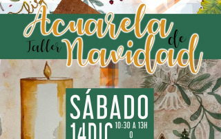 ¡Llega nuestro Taller de Navidad de Acuarela!