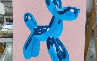 ¡Óleo en acción! 🎨🐶