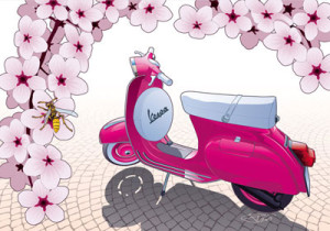 Vespa Primavera, 2103. Pablo Vázquez Vespa Primavera, 2103. Pablo Vázquez
