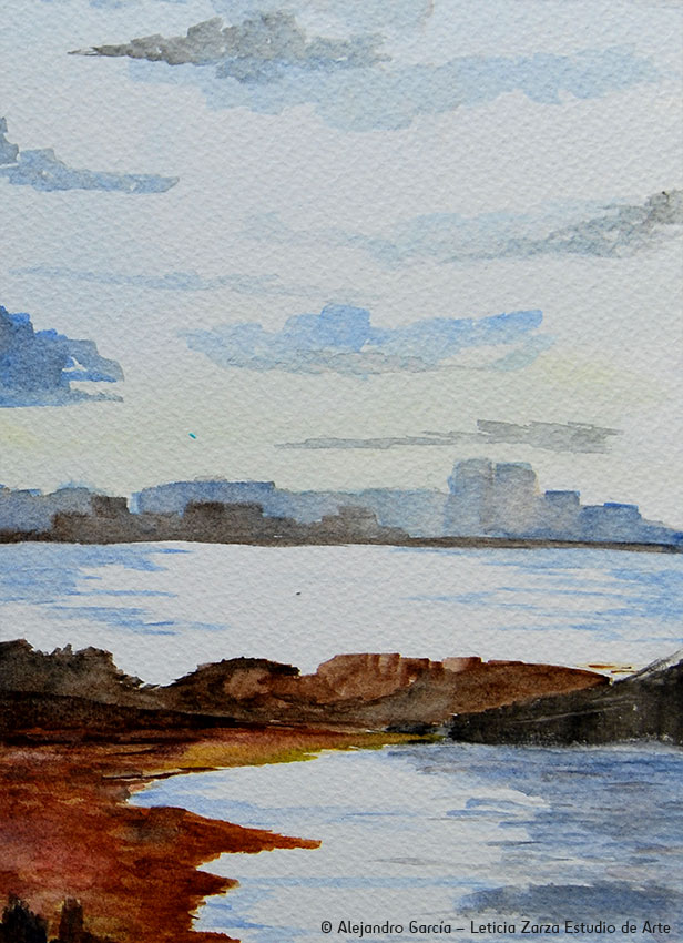 Paisaje Acuarela