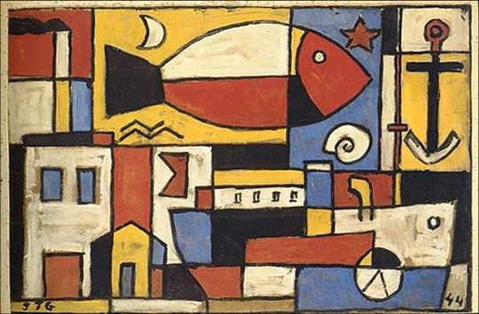 Boceto para mural, 1944. Torres García.